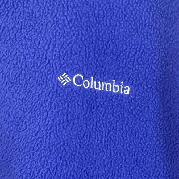 Columbia Women's Fleece Jacket 3X Lavander / Purple Full Zip Lightweight Coat‎ - Picture 5 of 15